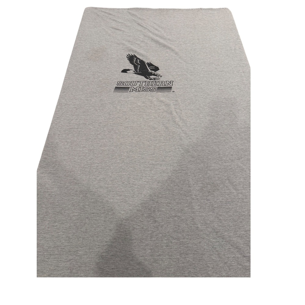 MV Sport Southern Miss Golden Eagles Sweatshirt Blanket Heather Gray